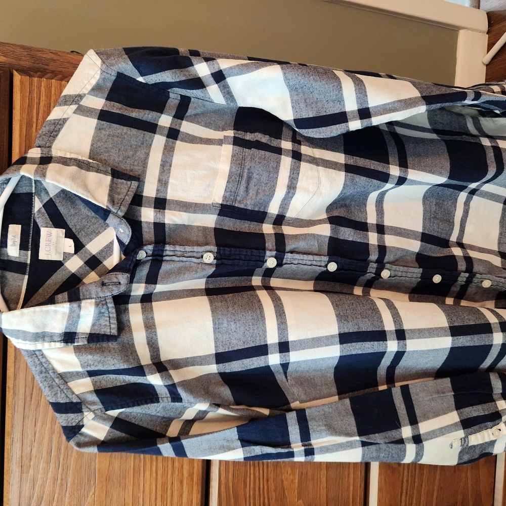 J. Crew Flannel Shirt